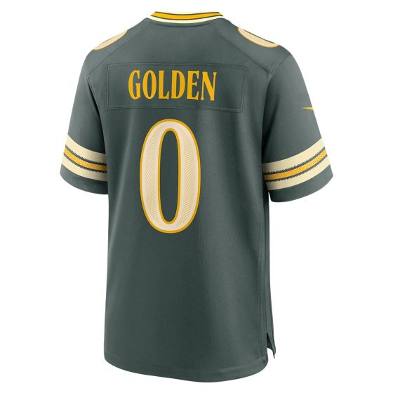 Men Green Bay Packers #0 Matthew Golden green Rivalries Nike Game 2026 NFL Jersey